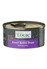NATURE'S LOGIC NATURE'S LOGIC Rabbit Canned Cat Food 5.5oz
