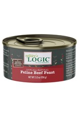 NATURE'S LOGIC NATURE'S LOGIC Beef Canned Cat Food 5.5oz
