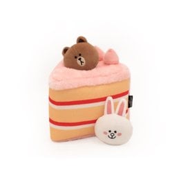 Zippy Paws ZIPPY PAWS Line Friends Cake Burrow