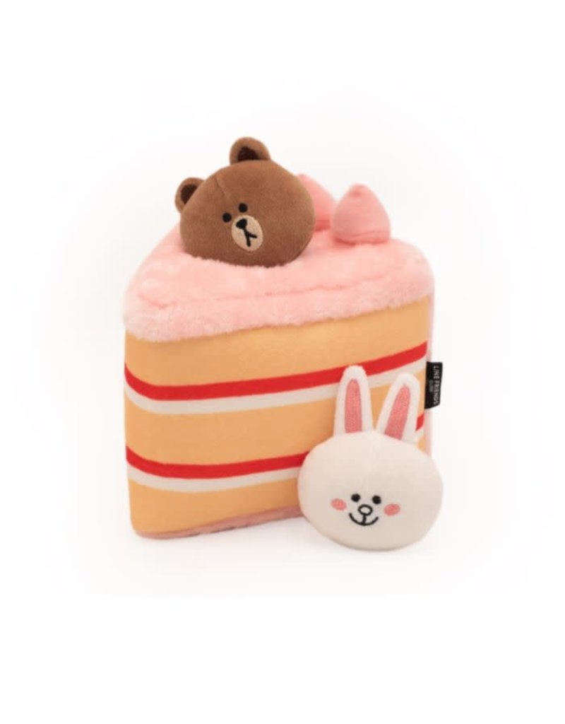 Zippy Paws ZIPPY PAWS Line Friends Cake Burrow