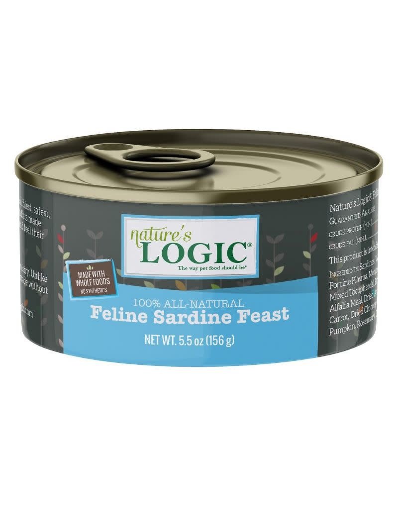 NATURE'S LOGIC NATURE'S LOGIC Sardine Canned Cat Food 5.5oz