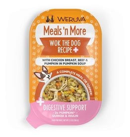 Weruva WERUVA Meals N More Dog Food Wok The Dog Cups Case 12/3OZ