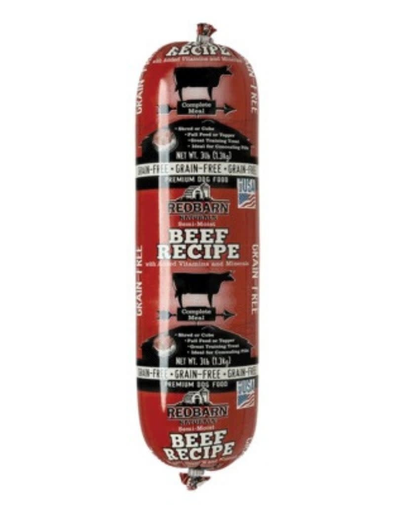 REDBARN REDBARN Dog Food Roll Beef 2.18LB