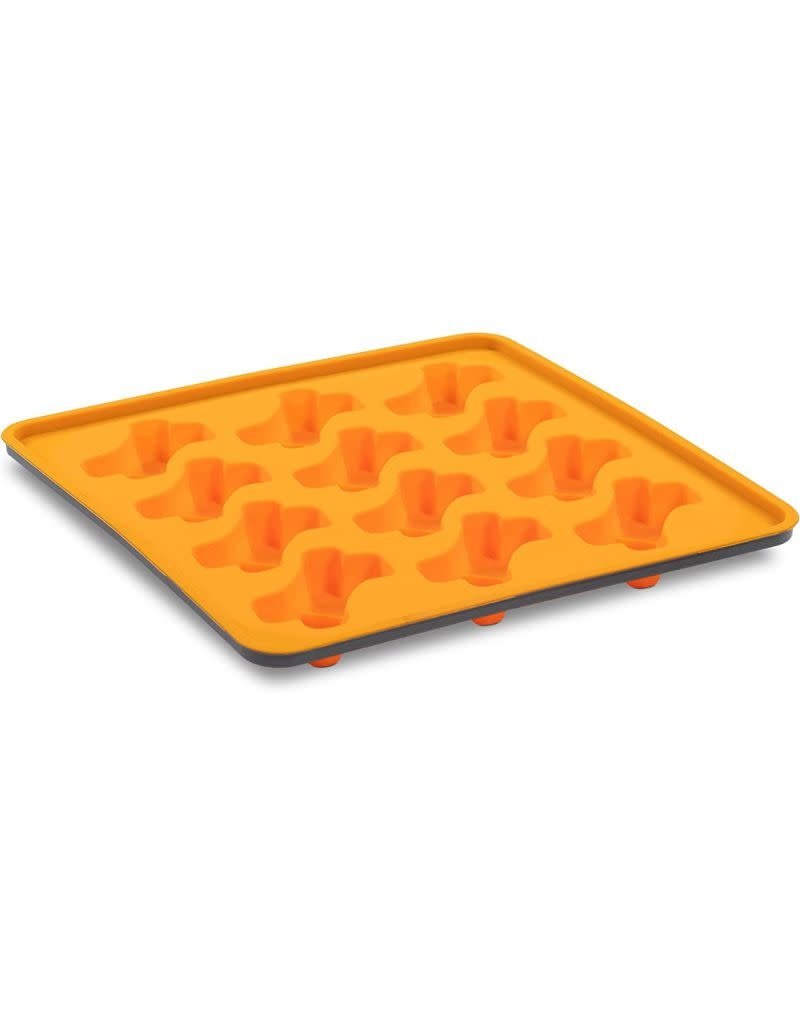 MESSY MUTTS Framed Treat Mold 10 x 10 Orange - The Fish & Bone