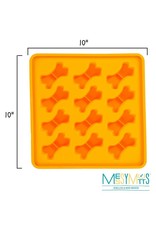 Messy Mutts ! MESSY MUTTS Framed Treat Mold 10 x 10 Orange