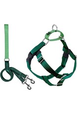 2HOUNDS DESIGN 2 HOUNDS DESIGN Freedom No-Pull Harness & Leash 1 inch Kelly