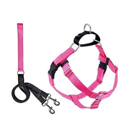 2HOUNDS DESIGN 2 HOUNDS DESIGN Freedom No-Pull Harness and Leash 5/8 inch Pink