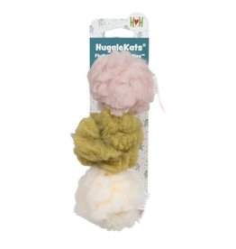 HUGGLEHOUNDS HUGGLEKATS Flufferific Ball 3PK