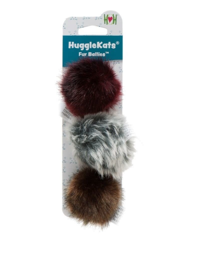 HUGGLEHOUNDS HUGGLEKATS Fur Ballies 3PK