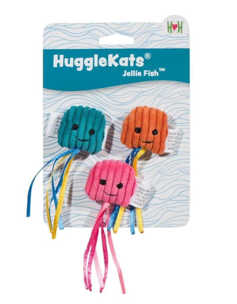 HUGGLEHOUNDS HUGGLEKATS Jellie Fish 3PK