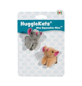 HUGGLEHOUNDS HUGGLEKATS Squooshie Mice 2PK