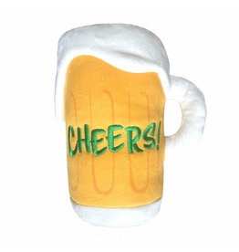 HUXLEY & KENT LULUBELLES Cheers Mug  Plush Dog Toy