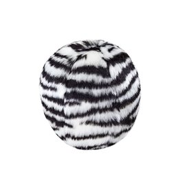 Fluff & Tuff FLUFF & TUFF Squeakerless Zebra Ball