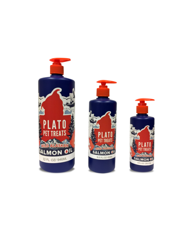 Plato Pet Treats PLATO Wild Alaskan Salmon Oil
