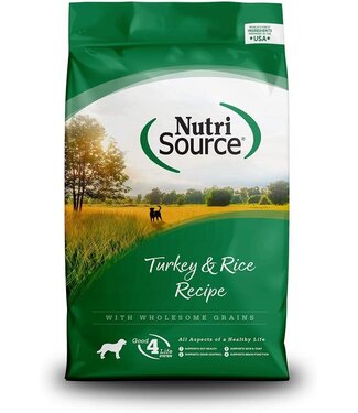 NUTRISOURCE NUTRISOURCE Dog Food Turkey and Rice