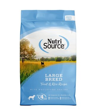 NUTRISOURCE NUTRISOURCE Large Breed Dog Food Trout and Brown Rice