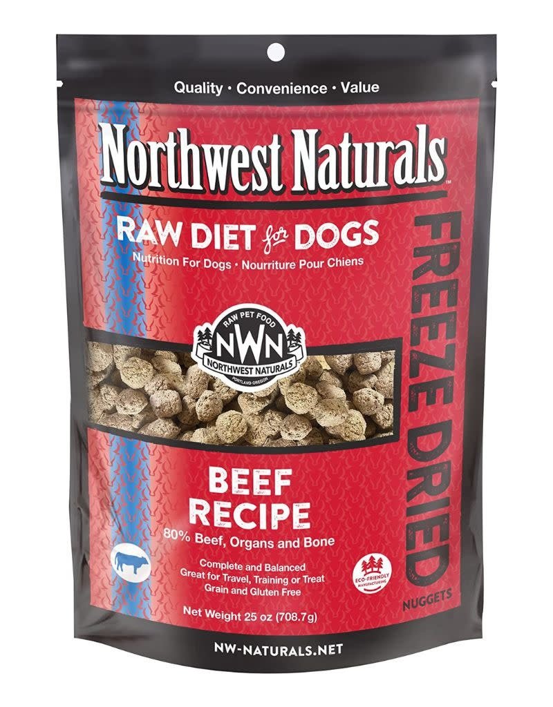 Northwest Naturals NORTHWEST NATURALS Beef Freezedried Dog Food 25OZ