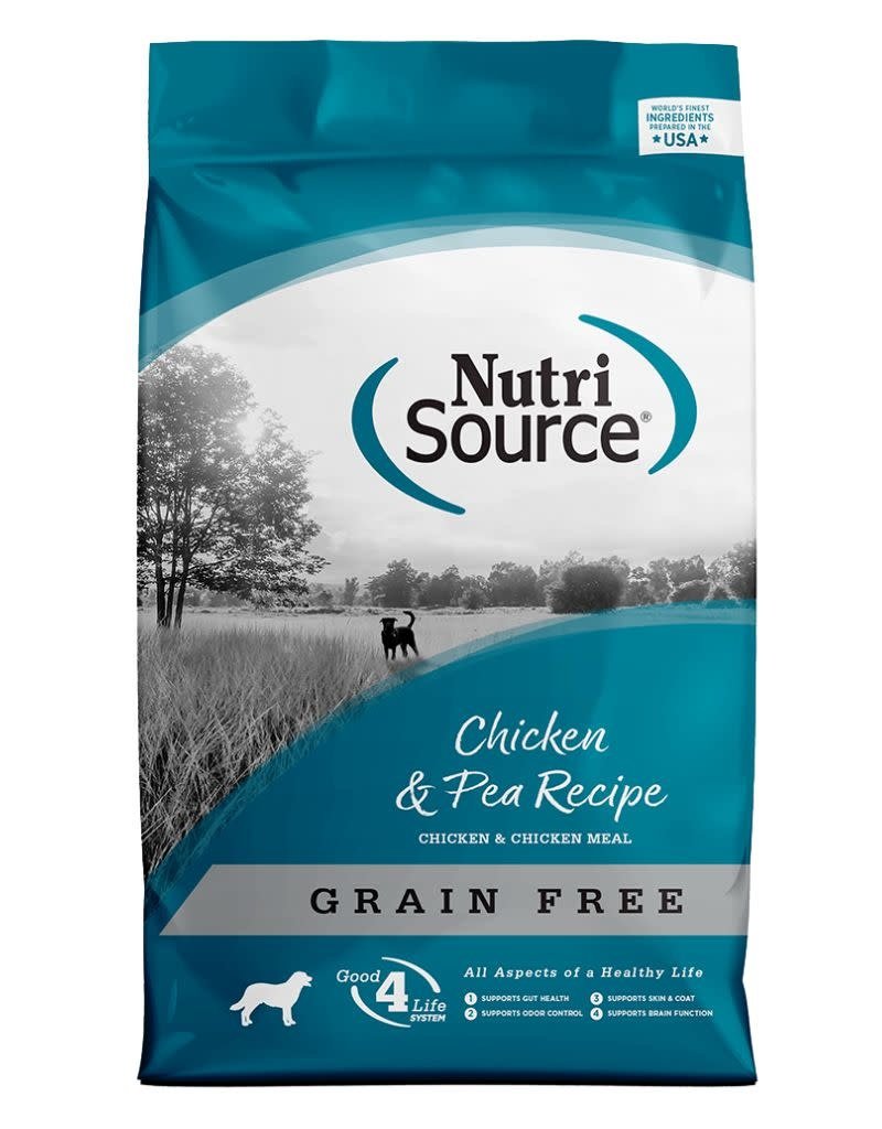 NUTRISOURCE NUTRISOURCE Grain Free Adult Chicken & Pea Dry Dog Food