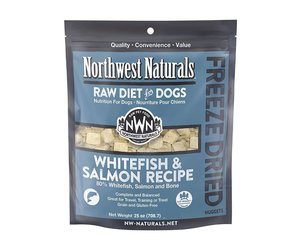 NORTHWEST NATURALS Whitefish and Salmon Freezedried Dog