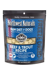 Northwest Naturals NORTHWEST NATURALS Beef and Trout Freezedried Dog Food 25OZ