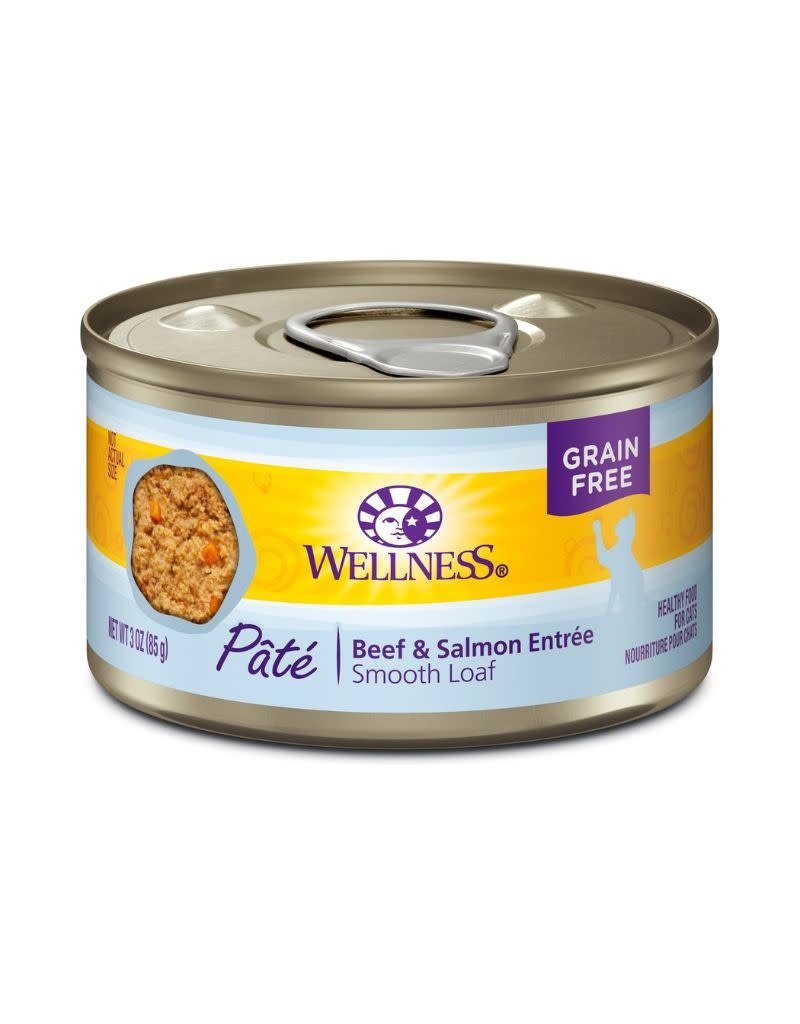 WellPet WELLNESS Beef and Salmon Canned Cat Food