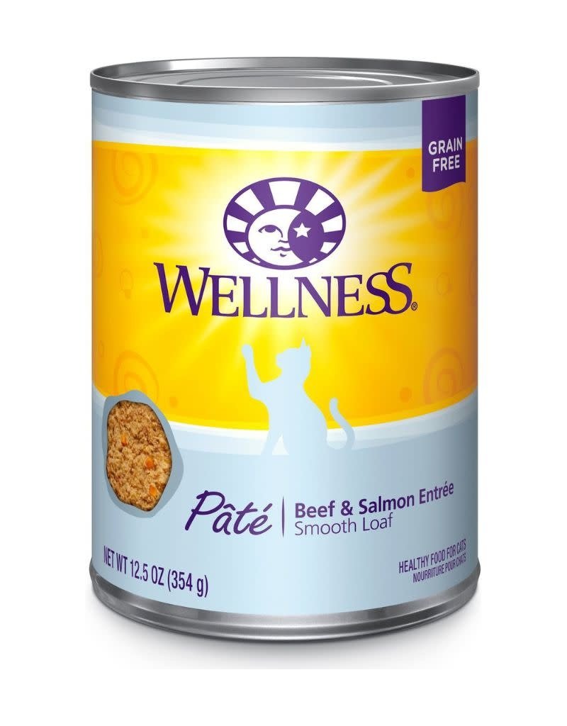 WellPet WELLNESS Beef and Salmon Canned Cat Food