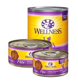 WellPet WELLNESS Turkey and Salmon Canned Cat Food