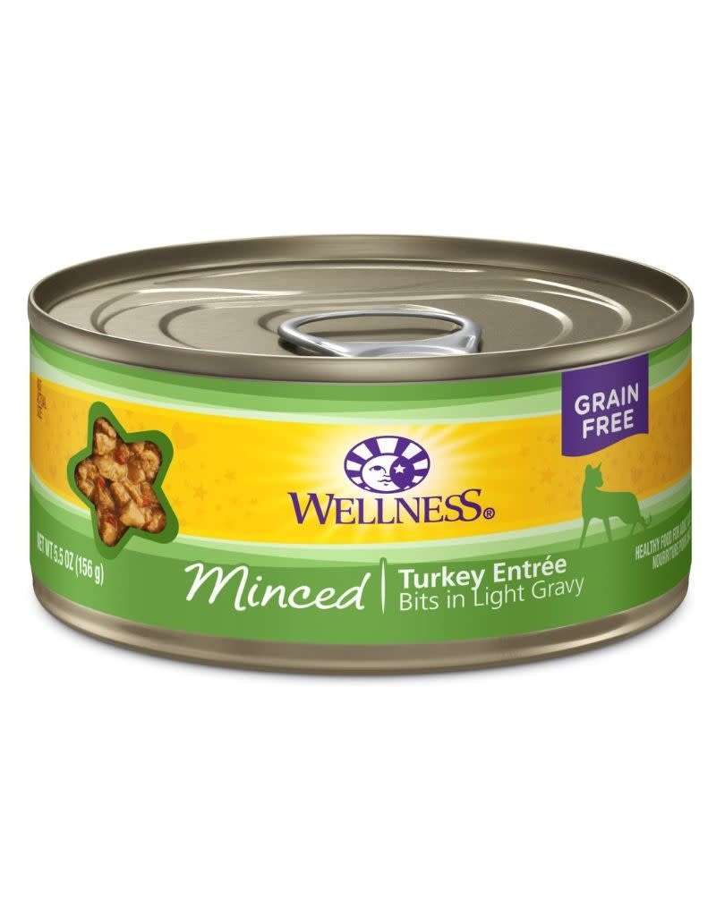 WellPet WELLNESS Minced Turkey Canned Cat Food