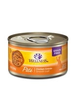 WellPet WELLNESS Complete Health Pate Chicken Canned Cat Food CASE