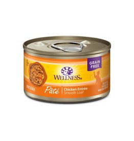 WellPet WELLNESS Complete Health Pate Chicken Canned Cat Food CASE