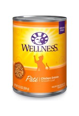 WellPet WELLNESS Complete Health Pate Chicken Canned Cat Food CASE