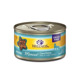 WellPet WELLNESS Minced Tuna Canned Cat Food CASE