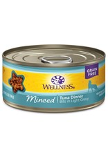 WellPet WELLNESS Minced Tuna Canned Cat Food CASE