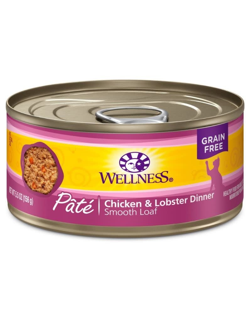 WellPet WELLNESS Chicken and Lobster Canned Cat Food