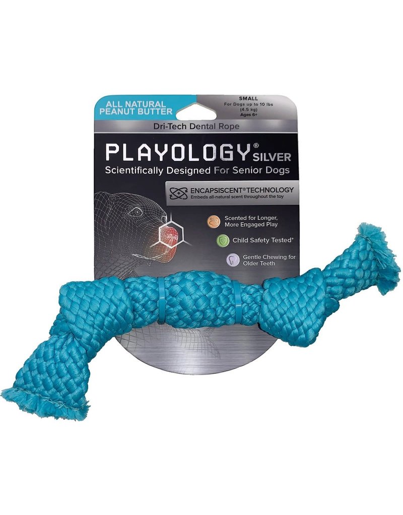 Playology PLAYOLOGY All Natural Peanut Butter Scented Dri-Tech Rope