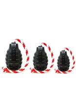 SodaPup SODAPUP USA-K9 Magnum Grenade  Chew Toy Black