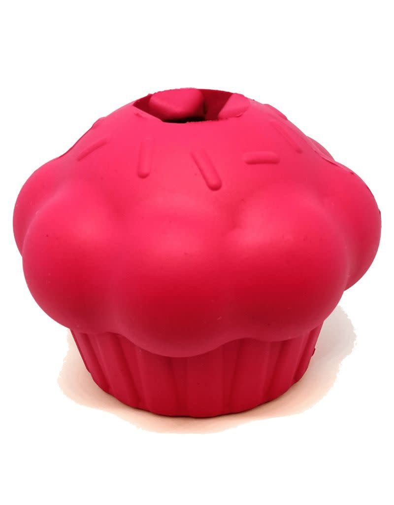 SodaPup SODAPUP Cupcake Dog Chew Toy Pink