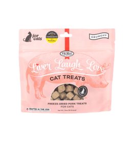 Primal Pet Foods PRIMAL Feline Treats Liver Laugh Love Pork 1.5OZ