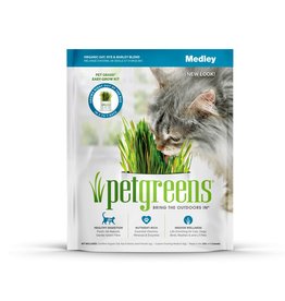 PET GREENS PET GREENS Self-Grow Cat Grass Kit Organic Oat, Rye & Barley Medley