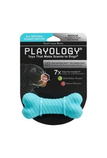 PLAYOLOGY All Natural Peanut Butter  Scented Dual Layer Bone