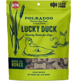 POLKADOG ! POLKA DOG Lucky Duck Bone Treats