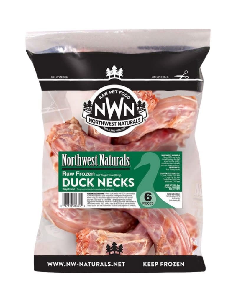 Northwest Naturals NORTHWEST NATURALS Frozen Duck Necks 6CT