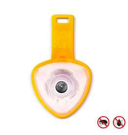 MAX & MOLLY MAX & MOLLY Soundshield Ultrasonic Dog Tag for Tick & Flea Control Orange