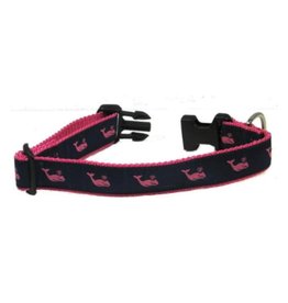 Preston PRESTON Dog Collar Pink Whale