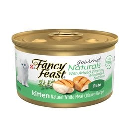 Fancy Feast FANCY FEAST Grain Free Pate Kitten Natural Chicken Case 12/3oz.