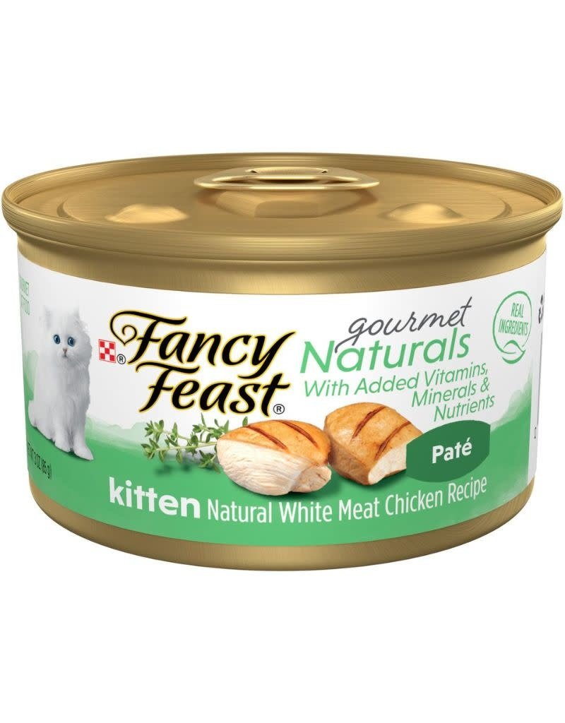 Fancy Feast FANCY FEAST Grain Free Pate Kitten Natural Chicken Case 12/3oz.