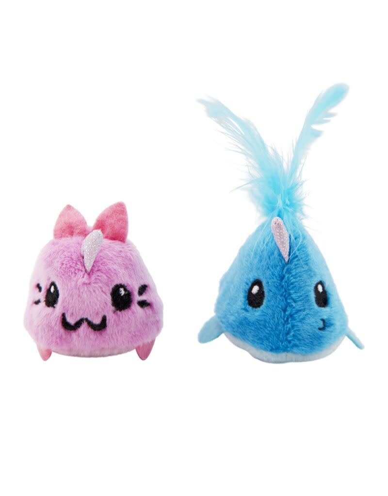 PETSTAGES CATSTAGES Unicorn Cat & Narwhal Crinkle Catnip Cat Toy