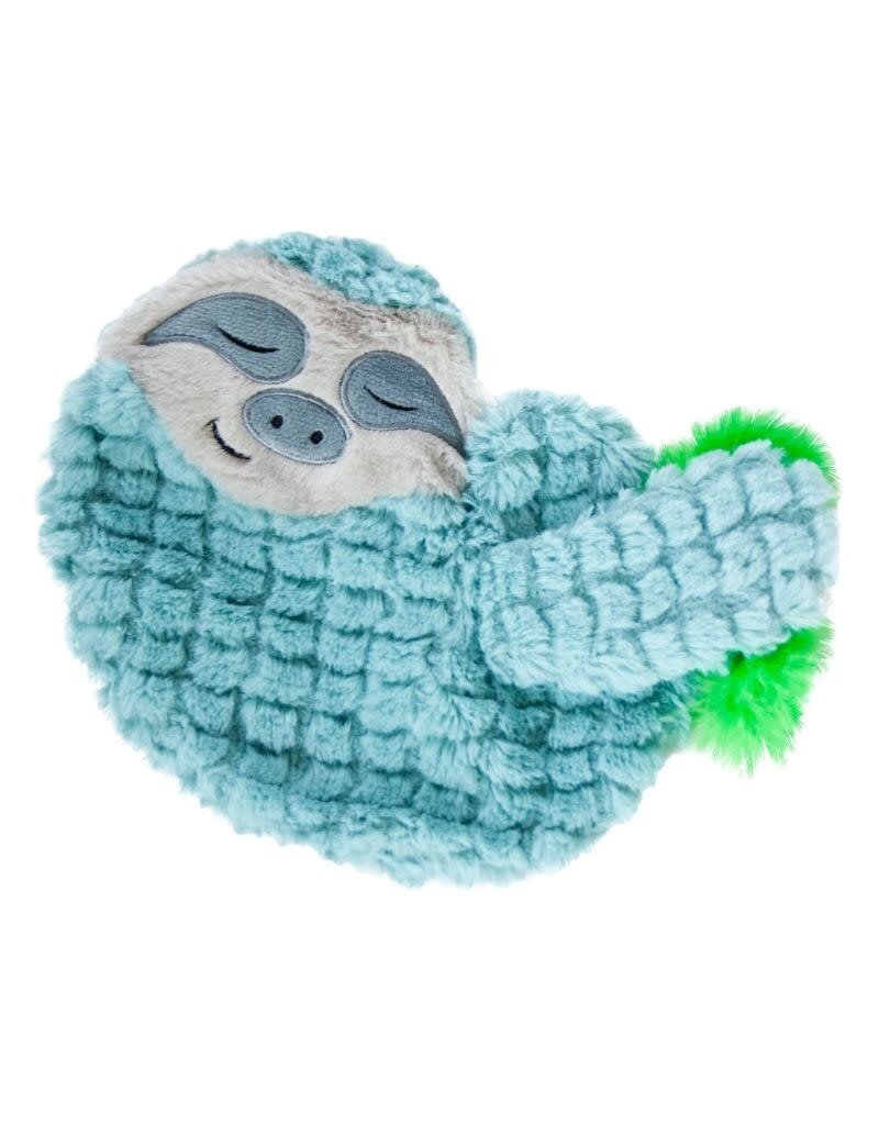 PETSTAGES CATSTAGES  Purr Pillow Snoozin Sloth Cat Toy Green