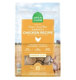 Open Farm OPEN FARM Freezedried Dog Food Patties Harvest Chicken