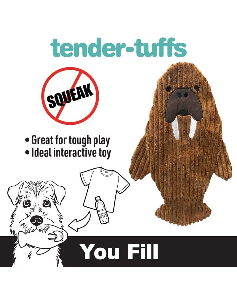 SmartPetLove TENDER-TUFF You-Fill Walrus Dog Toy